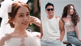 黑男、混血女友Lucy（盧蓁）。（圖／翻攝自IG）