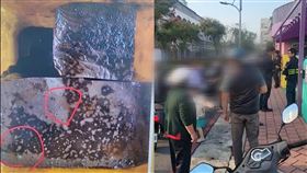 昨(25)日下午幼兒園被一群家長包圍討說法，他們指控老師虐童打巴掌。（圖／翻攝畫面）