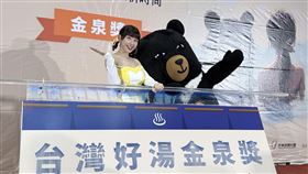 金泉獎票選開跑  峮峮擔任代言人交通部觀光署26日宣布金泉獎票選活動即日起開跑，並邀請中信啦啦隊成員峮峮擔任代言人。中央社記者余曉涵攝  113年12月26日