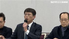 民眾黨舉行「FREE KP 政治追殺 司法不公 公開審理 釋放柯P」記者會。（圖／記者陳怡潔攝影）