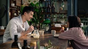 《不愛，愛》進入完結篇左起張軒睿、韓寧拍出好交情。（圖／良人行、東森電視提供）