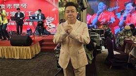 董至成出席台北市演藝工會尾牙。（圖／記者蔡維歆攝影）