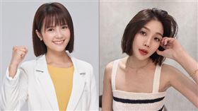 馬郁雯（右）和吳怡萱（左）因柯案槓上，在臉書隔空互嗆。（圖／翻攝臉書）