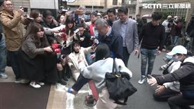 ▲柯文哲跨火爐