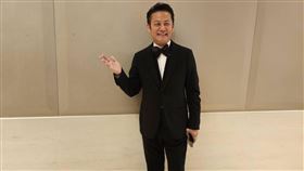 徐乃麟今晚出席愛雅婚宴當證婚人。（圖／記者蔡維歆攝影）