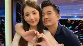 郭富城和老婆方媛感情相當甜蜜。（圖／翻攝自臉書）