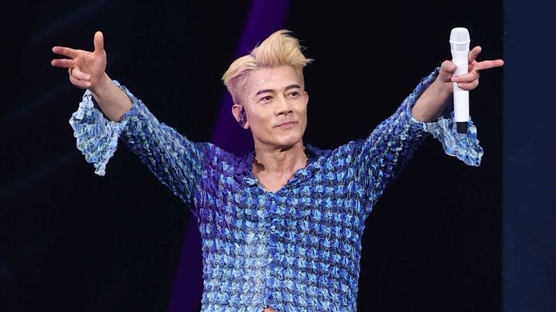 郭富城預告演唱會高雄場將帶來有別於台北場的演出。（圖／記者鄭孟晃攝影）