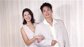 趙孟姿（左）與許孟哲結婚至今5年。（圖／記者趙于瑩攝）