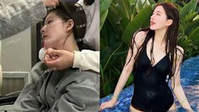 趙露思,神經系統疾病,重病,西雙版納,度假,深V泳裝,美胸