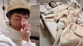 唐玲抗癌成功後身體又出狀況。（圖／翻攝自唐玲臉書）
