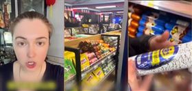 中國興起「俄貨超市」遭俄國妹打臉全假貨（圖／翻攝Ｘ）