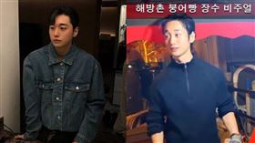 南韓鯛魚燒老闆神似丁海寅。（圖／翻攝自jon.go_do_it IG）