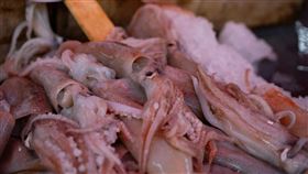 花枝（示意圖／翻攝自unsplash）
https://unsplash.com/photos/a-pile-of-meat-sitting-on-top-of-a-pile-of-ice-81mPJG_rF2M