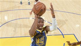 金州勇士庫明加（Jonathan Kuminga）。（圖／翻攝自金州勇士官方X）