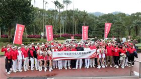 已邁入第13屆的台新銀行名人慈善配對賽於昨日大溪高爾夫俱樂部盛大登場。（圖／台新銀行提供）