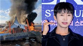  韓國婆媽界天菜男歌手林英雄演唱會上哀悼。（圖／翻攝自OSEN）