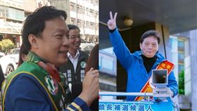 民進黨草屯鎮長參選人蔡銘軒、國民黨草屯鎮長參選人簡賜勝（圖／翻攝自蔡銘軒、有魄力 肯服務·簡賜勝臉書）