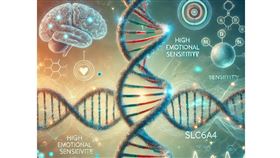 醫師張家銘表示，SLC6A4基因發生變異時，血清素的傳輸效率可能降低，影響其調節情緒的能力，引發情緒高敏感性。（圖／取自張家銘的臉書）