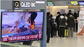 濟州航空空難，讓機場旅客人心惶惶。（圖／達志／美聯社）