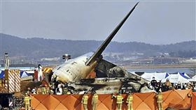 ▲濟州航空29日發生重大空難。（圖／美聯社／達志影像）