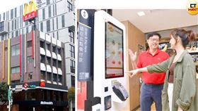 由仰德集團二少東李昌霖（右二）領軍的和德昌公司，於2017年開始台灣的麥當勞。（圖／報系資料、趙世勳攝、CTWANT 合成）