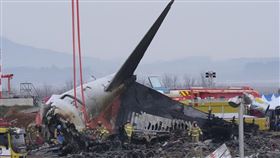 南韓濟州航空7C-2216航班，務安機場，空難，179人死亡。（圖／達志／美聯社）