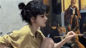 中國網紅咖啡。（圖／翻攝自微博）