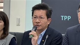 民眾黨團記者會，黃國昌、吳春城、麥玉珍等人出席。(圖/記者陳怡潔攝影)