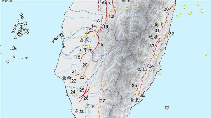 若梅山斷層再地震　氣象署：規模恐近921