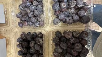 遭控販售發霉藍莓！　攤商委屈：從沒賣過