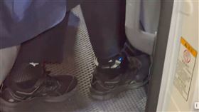 新竹台大醫院,柯爸,柯文哲,電子腳鐐,記者羅欣怡攝影