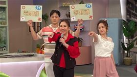 張齡予（右）節目加入朱宇謀（左）主持。（圖／三立提供）