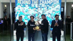 ▲賴清德總統出席12強特展開幕記者會，承諾會讓500元變成12強國手。（圖／翻攝自CPBL YT）