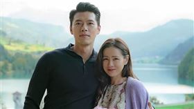 玄彬孫藝真。（圖／翻攝自愛的迫降劇照）