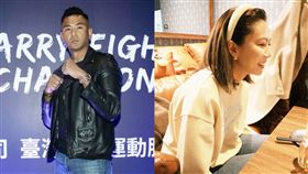 黑人陳建州、大牙。（圖／記者鄭孟晃攝影、翻攝自大牙臉書）