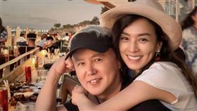 張庭與林瑞陽長居中國大陸，事業一度遇阻擾。（翻攝自張庭微博）