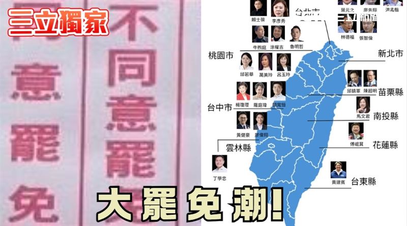 民團發動大罷免潮　綠營是否挺罷成關鍵