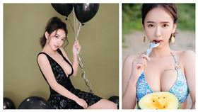 ▲禾羽加入職棒啦啦隊前是外拍女模。（圖／禾羽提供）