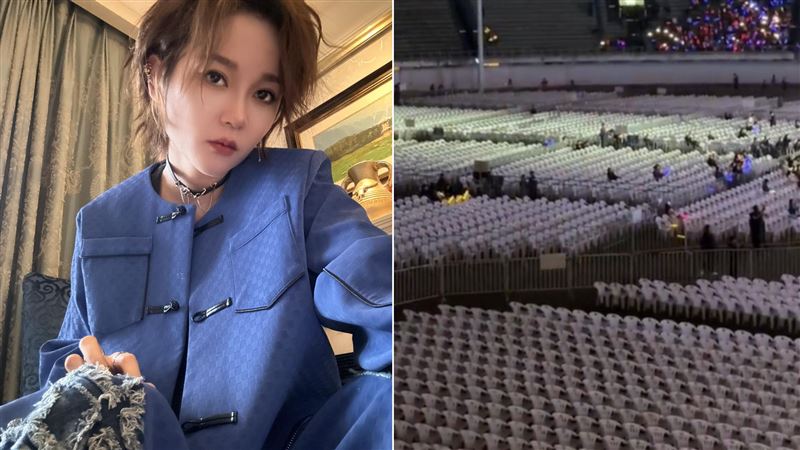 最慘淡演唱會？歌手四面舞台開唱、後排空