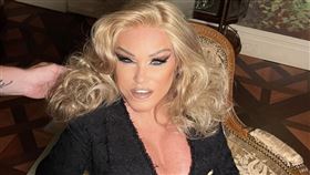 瑞士社交名媛魏登斯坦（Jocelyne Wildenstein）過世。（圖／翻攝自IG）