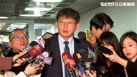 ▲民眾黨立委黃國昌受訪談柯文哲請辭