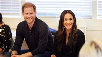 梅根睽違5年發文！曬哈利王子視角迎新年