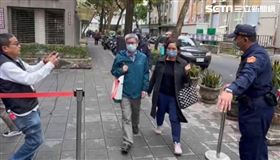 北院三度開庭，李文宗搭高鐵北上。（圖／記者李依璇攝影）