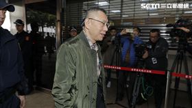 柯文哲抵達北院。（圖／記者李依璇攝影）