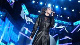 蔡健雅在台中跨年晚會表演。（圖／三立提供）