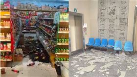 中國銀川市連2次4.8級地震。（圖／翻攝自微博）