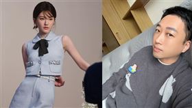  于正 趙露思。（圖／翻攝自趙露思微博）