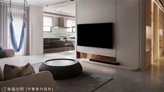 兼顧多功能性 三代同堂現代風輕暖家味住所