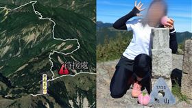 51歲黃姓女山友犯高山症，其他7名山友完成登山後逕自下山，獨留女子一人。（圖／翻攝自靠北登山大小事臉書）