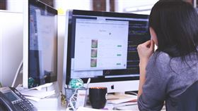 上班族,小資女,工作,忙碌(圖/pixabay)